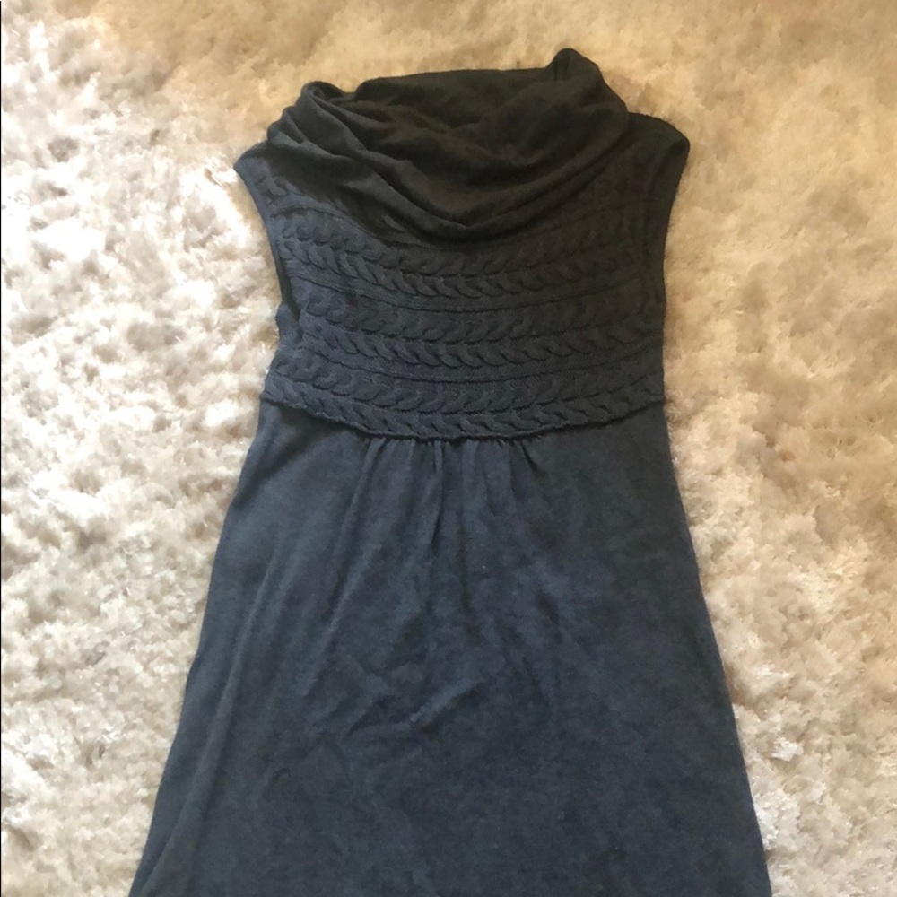 Grey Max Studio sweater dress